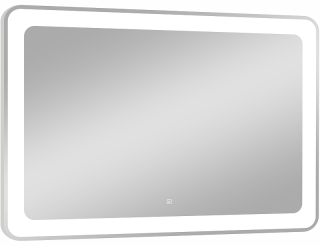 Зеркало с подсветкой Continent Velvette ЗЛП466 с сенсорным выключателем 100см