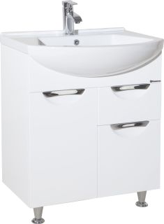 Тумба под раковину Bellezza Альфа 65см белый 00000005235