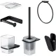 Набор аксессуаров для ванной AM.PM Inspire V2.0 AK50D1206B черный