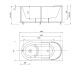 Акриловая ванна АКВАТЕК Афродита 150x70 см без гидромассажа