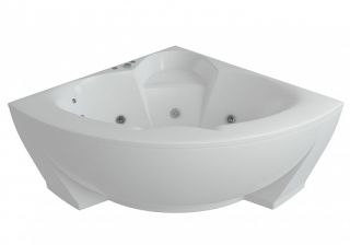 Акриловая ванна АКВАТЕК Поларис-2 155x155 см без гидромассажа