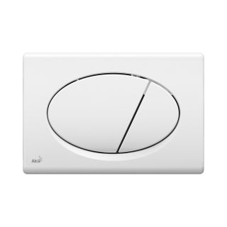 Кнопка смыва AlcaPlast для инсталляции белая M70