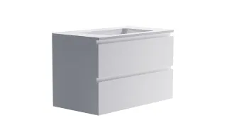 Тумба с раковиной Astra-Form Альфа 3060007+04010008 90 см белый матовый