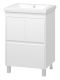 Напольная тумба под раковину Misty Алиса 58см белый