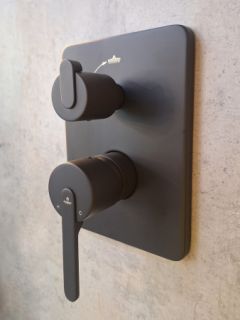 Душевая система AltroBagno Unione 040107 NeOp черный матовый