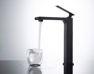 Смеситель для раковины Timo Anni 2711/03F чёрный