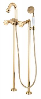 Напольный смеситель для ванны с ручным душем Cezares APHRODITE-VDP-03/24-Sw