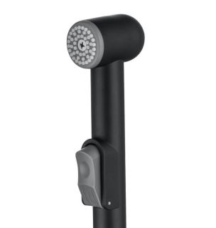 Смеситель для раковины с гигиеническим душем Aquatek Вега AQ1012MB чёрный матовый