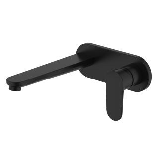 Смеситель встраиваемый для раковины Aquatek Ника AQ1813MB черный