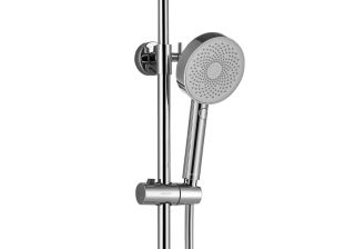 Термостатическая душевая стойка Aquatek 3jet AQ2043CR хром