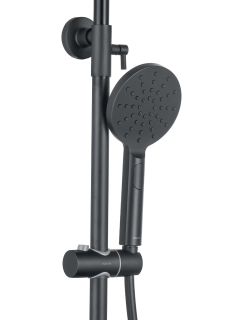 Душевая стойка Aquatek AQ2060MB чёрный матовый