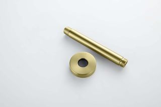 Кронштейн для верхнего душа Aquatek AQ2171BG 15 см шлифованное золото