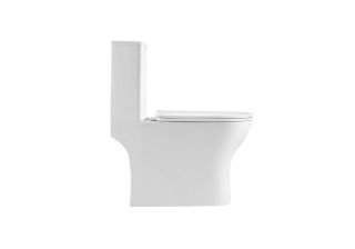 Унитаз-моноблок напольный Aquatek Гелиос AQ2816T-00 смыв торнадо безободковый белый