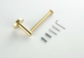 Бумагодержатель Aquatek Европа AQ4108BG шлифованное золото