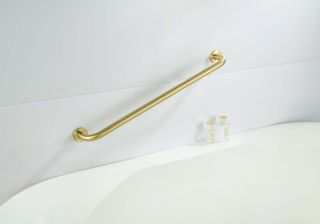 Поручень Aquatek AQ4996BG 65 см шлифованное золото