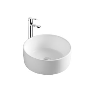 Раковина накладная Aquatek AQ5118-MW 40 см белый матовый