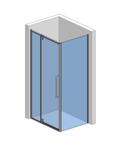 Боковая панель AQUAme AQM7111-2 80см чёрный матовый