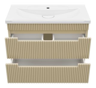 Подвесная тумба под раковину Brevita Ariana ARI-01080-03062Я 80см капучино