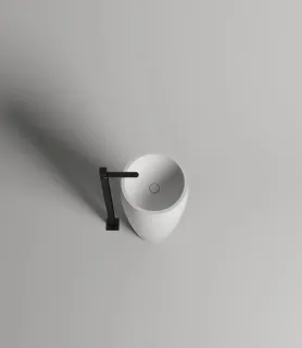 Напольная раковина Salini Armonia 03 S-Stone 130113SM 47см белый матовый