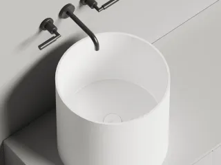 Накладная раковина Salini Armonia 04 S-Sense 130118G 46см белый глянцевый