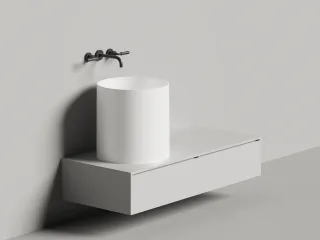 Накладная раковина Salini Armonia 04 S-Stone 130118MRF 46см RAL полностью