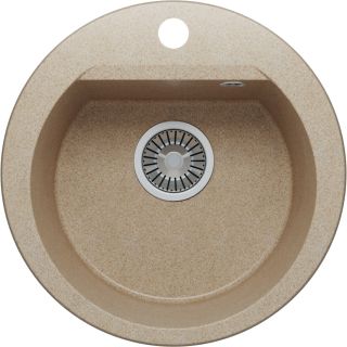 Мойка кухонная Polygran ATOL-460 песочный 678927