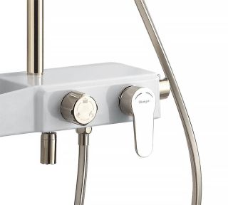 Душевая система AZARIO NEVO AZ-801-1 с поворотным изливом