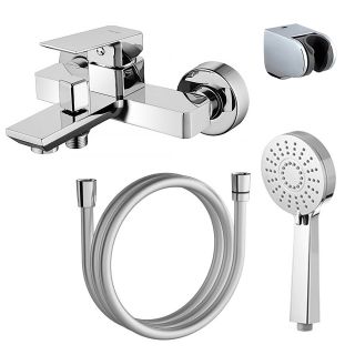 Смеситель для ванны и душа Azario HARDCORE AZ-VKM238277C с ручным душем