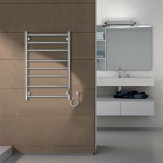 Полотенцесушитель электрический AZARIO PARMA AZ10858 500/800 8 секций, диммер справа, хром