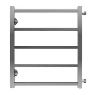 Полотенцесушитель водяной AZARIO ANCONA AZ71556 500/600 квадрат, 5 секций, боковое подключение, 3/4, хром