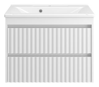 Подвесная тумба под раковину Brevita Balaton BAL-06075-01-01П2Я 75см белый