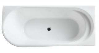 Акриловая ванна BelBagno угловая, правосторонняя, белая BB410-1700-780-R