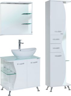 Зеркало с подсветкой Bellezza Рио 70см правое белый 00000001214