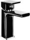 Смеситель для раковины E.C.A. Tiera 103508989EX чёрный/хром