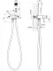 Гигиенический душ со смесителем Aquatek Европа AQ1020CR хром