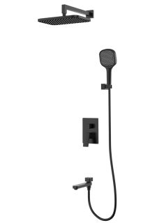 Душевой комплект Raglo R30.27.06 чёрный