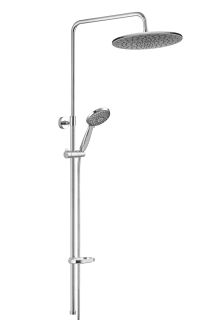 Душевая стойка Swedbe Hermes 5001G1 без смесителя хром/серый