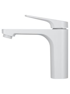 Смеситель для раковины Wonzon & Woghand WW-A40492-MW белый матовый