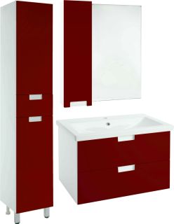 Пенал Bellezza Пегас 35см левый красный 00000011264