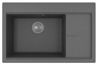 Кухонная мойка Florentina Россана 780 чёрный