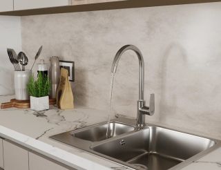 Смеситель для кухни DQ Bayern.F?rth DA1522401 хром