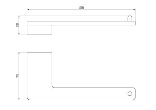 Держатель для туалетной бумаги Wonzon & Woghand Eclipse WW-9116 хром
