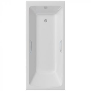 Ванна чугунная Delice Camelot DLR230616R-AS 180х80 сс отверстиями под ручки и антискользящим покрытием