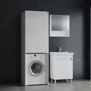 Напольная тумба под раковину Санта Мира 700472 60 см белый