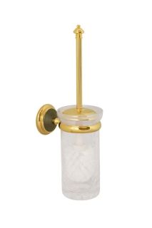 Щётка для туалета Boheme Palazzo Nero золото 10164