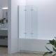 Шторка на ванну Berges City 2.0 90см хром 062013