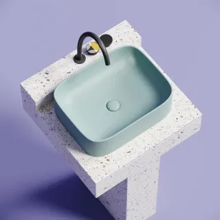 Раковина Ceramica Nova Element CN6052MLG 50см зелёный матовый