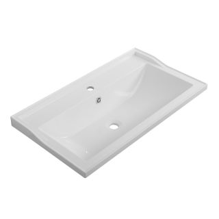 Раковина из искусственного мрамора 80 см CEZARES CZR-800/450-LV-MR-FS белый