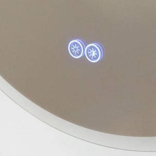 Зеркало Cezares 500x950х30мм с контурной разноцветной подсветкой RGB и сенсорным выключателем CZR-SPC-ELS-500-950-RGB-TCH