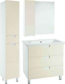 Пенал Bellezza Пегас 35см левый бежевый 00000011260